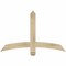 Ekena Millwork Bellingham Rough Sawn Timber Gable Bracket, Douglas Fir, 48"W x 30"H x 2"D x 4"F, 15/12 Pitch GBW048X30X0204BEL00RDF - alternate 1